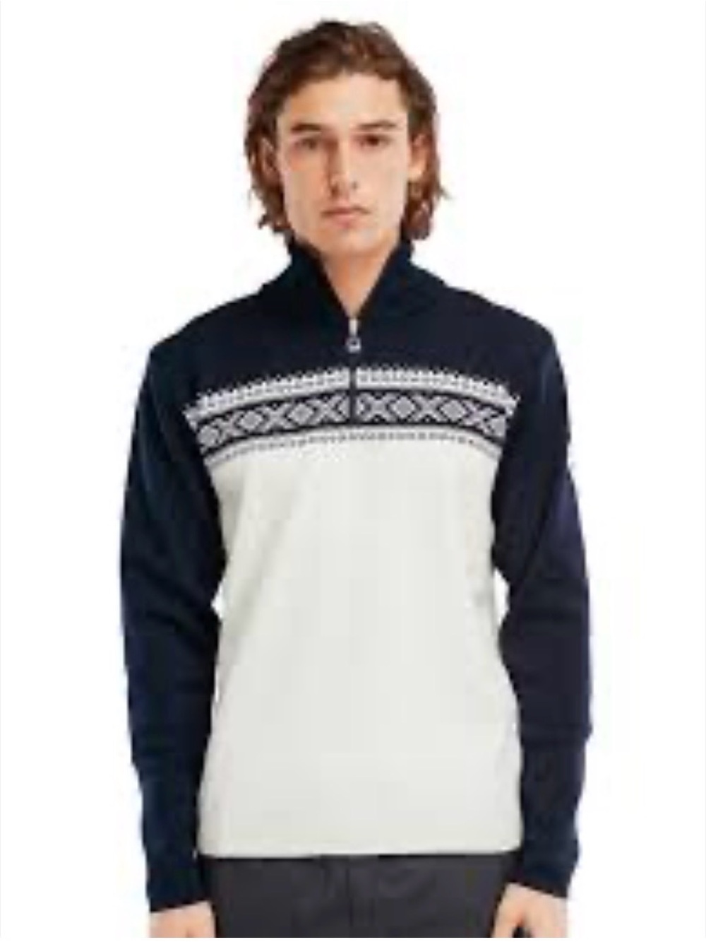 Dale of Norway 1970 Merino Wool Quarter Zip Sweater XL women/men